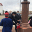 24 ноября в честь 290 дня рождения Александра Суворова возложили к памятнику цветы - Администрация г. Усть-Лабинска