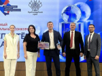 Представители компании «Прогресс Агро» на вручении диплома